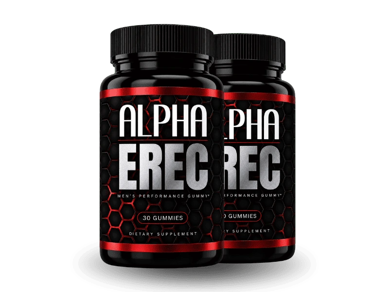 Two Alpha Erec bottles as supplied in a two-bottle order
